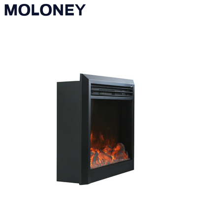 27'' Transitional Styling Mantel Electric Fireplace Modern Flames Realistic Log Set